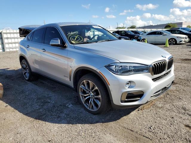 5UXKU6C51J0W38829 - 2018 BMW X6 XDRIVE5 SILVER photo 1