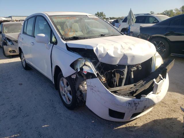 3N1BC13EX8L448857 - 2008 NISSAN VERSA S WHITE photo 1