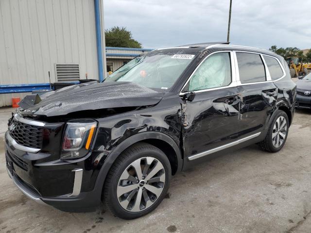 5XYP34HC7NG275880 - 2022 KIA TELLURIDE BLACK photo 2