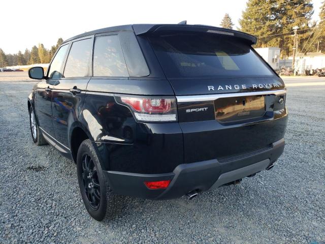 SALWG2FK5HA667865 - 2017 LAND ROVER RANGE ROVE BLACK photo 3