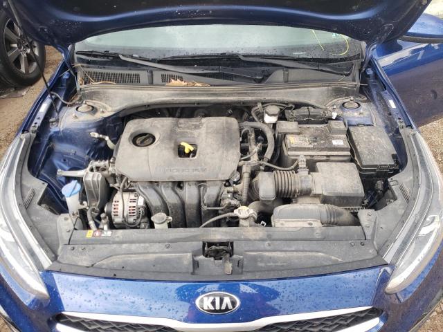 3KPF24AD6LE168279 - 2020 KIA FORTE FE BLUE photo 7