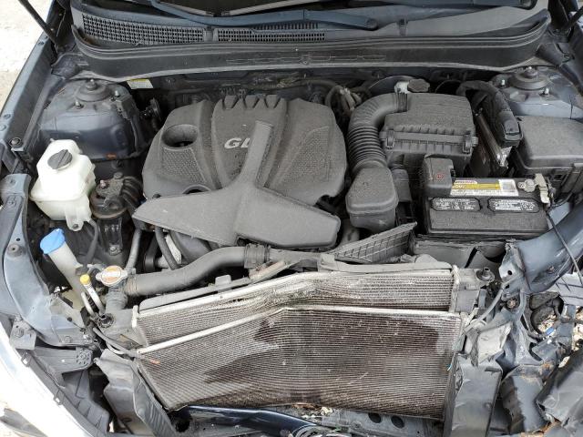 5NPEB4AC9CH335748 - 2012 HYUNDAI SONATA GLS CHARCOAL photo 7