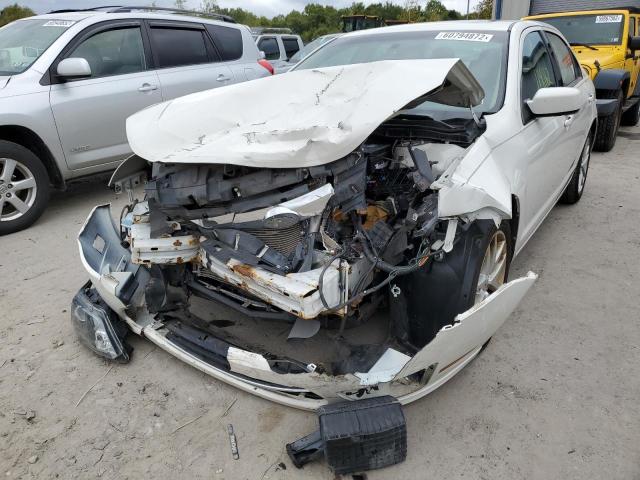 3FAHP0JA6CR358932 - 2012 FORD FUSION SEL WHITE photo 2