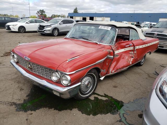 2J69Z164682 - 1962 FORD GALAXIE RED photo 2