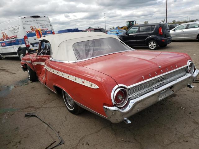 2J69Z164682 - 1962 FORD GALAXIE RED photo 3