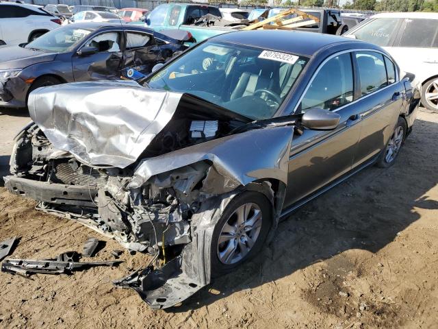 1HGCP2F67BA156762 - 2011 HONDA ACCORD SE GRAY photo 2