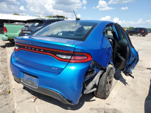 1C3CDFEB1FD225239 - 2015 DODGE DART GT BLUE photo 4