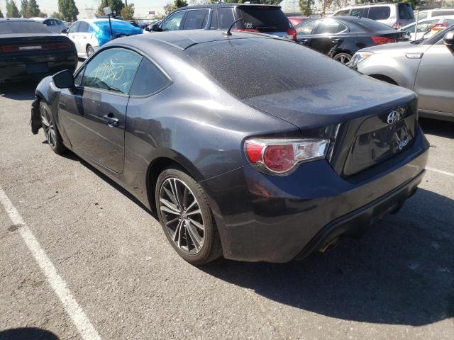 JF1ZNAA13E8708215 - 2014 TOYOTA SCION FR-S GRAY photo 3