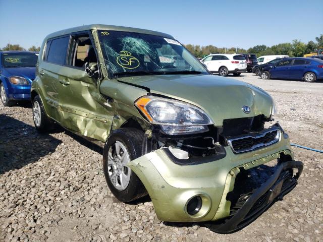 KNDJT2A50C7455069 - 2012 KIA SOUL GREEN photo 1