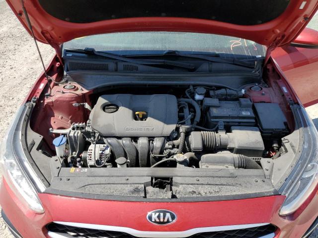 3KPF24AD6LE208618 - 2020 KIA FORTE FE RED photo 7