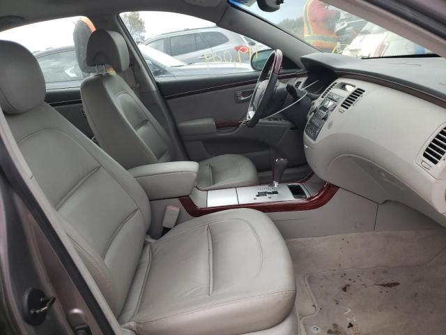 KMHFC46F36A118529 - 2006 HYUNDAI AZERA SE GRAY photo 5