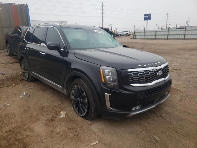 5XYP54HC0LG039773 - 2020 KIA TELLURIDE BLACK photo 1