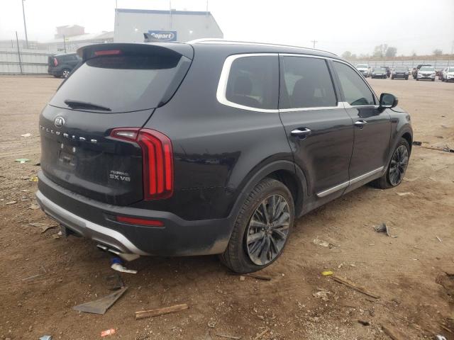 5XYP54HC0LG039773 - 2020 KIA TELLURIDE BLACK photo 4