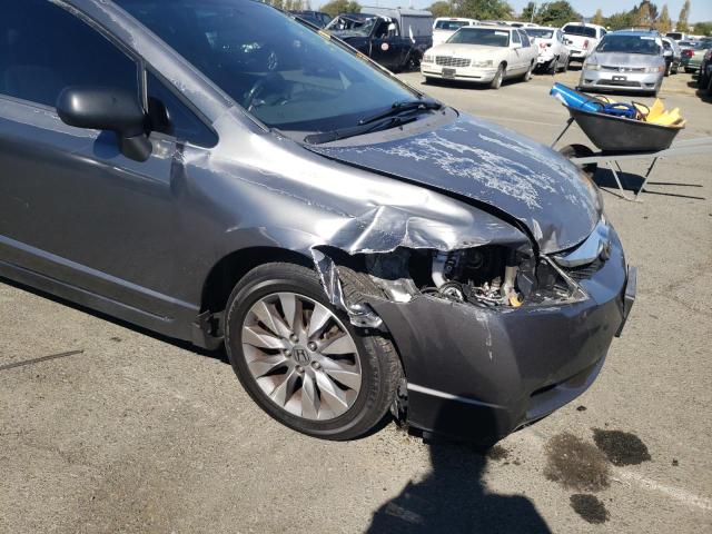 2HGFA16979H516255 - 2009 HONDA CIVIC EXL გრაფიტი ფოტო 9