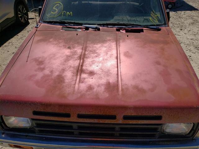 1N6SD11S5LC388703 - 1990 NISSAN D21 SHORT RED photo 7