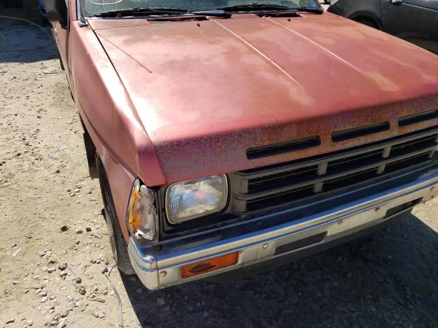 1N6SD11S5LC388703 - 1990 NISSAN D21 SHORT RED photo 9