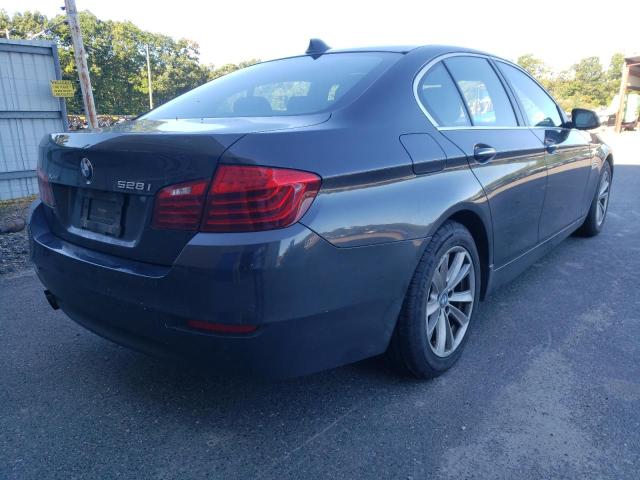 WBA5A7C57ED619274 - 2014 BMW 528 XI GRAY photo 4