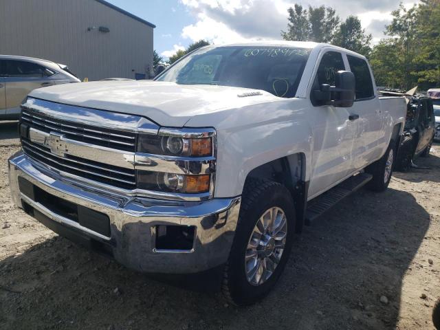 1GC1KUE88FF173355 - 2015 CHEVROLET SILVERADO WHITE photo 2