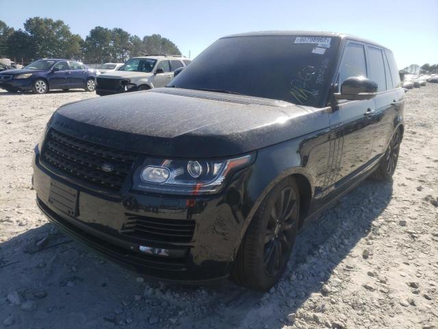 SALGS2EF5EA130934 - 2014 LAND ROVER RANGE ROVE BLACK photo 2