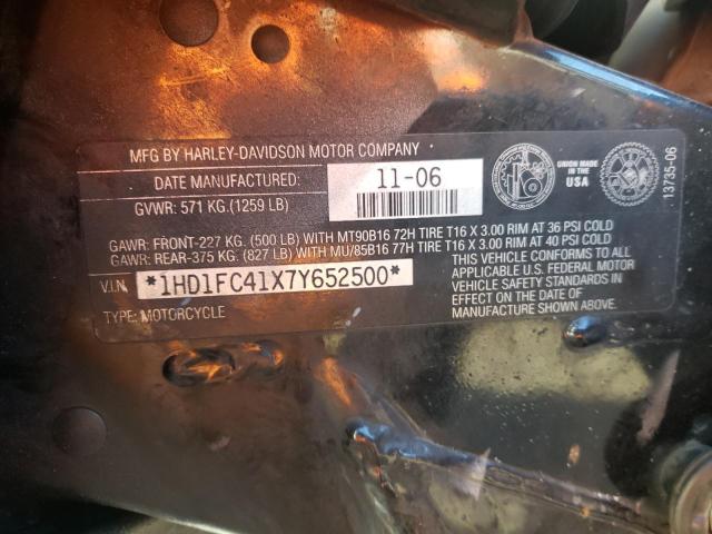 1HD1FC41X7Y652500 - 2007 HARLEY-DAVIDSON FLHTCUI 灰色 照片 10
