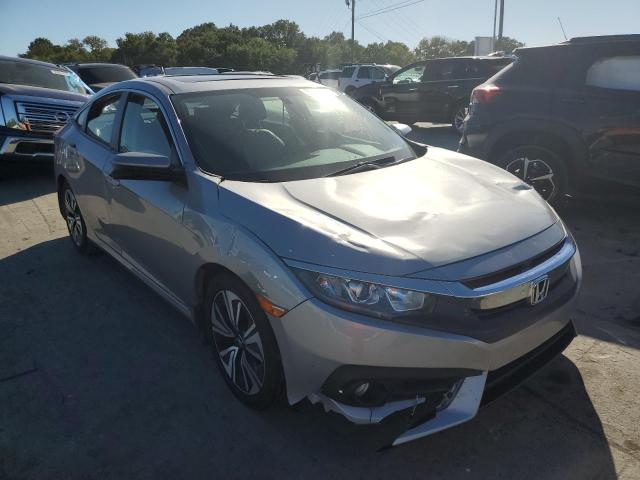 JHMFC1F74JX005785 - 2018 HONDA CIVIC EXL 银色 照片 1