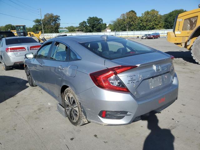 JHMFC1F74JX005785 - 2018 HONDA CIVIC EXL 银色 照片 3