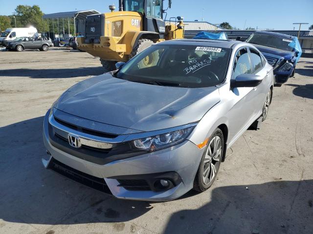 JHMFC1F74JX005785 - 2018 HONDA CIVIC EXL 银色 照片 9