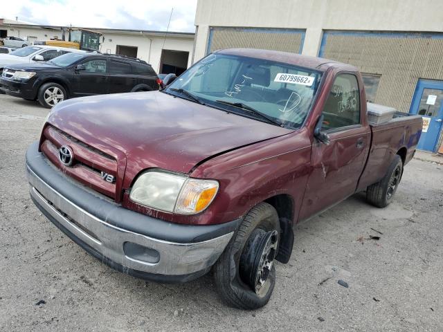 5TBJT32155S461274 - 2005 TOYOTA TUNDRA BURGUNDY photo 2