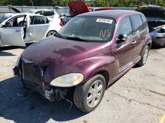 3C8FY68BX2T318997 - 2002 CHRYSLER PT CRUISER MAROON photo 2