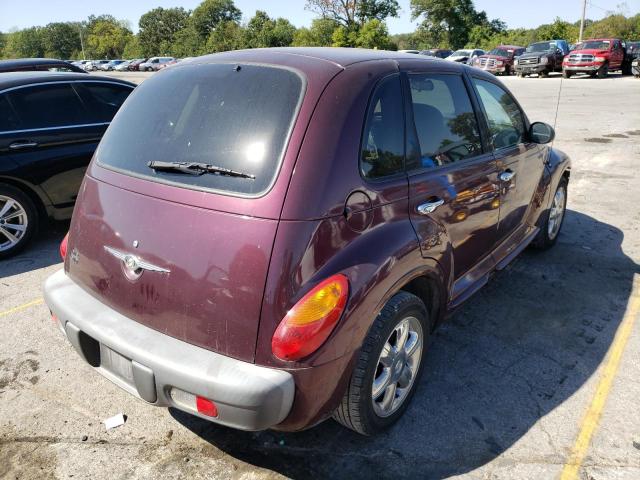 3C8FY68BX2T318997 - 2002 CHRYSLER PT CRUISER MAROON photo 4