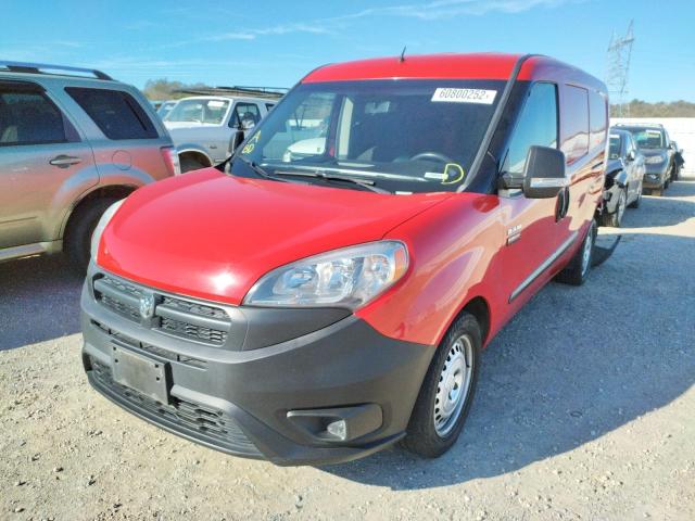 ZFBERFABXH6H21374 - 2017 RAM PROMASTER RED photo 2