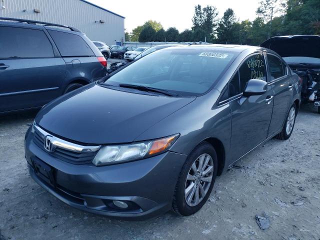 2HGFB2F97CH513771 - 2012 HONDA CIVIC EXL Boz foto 2