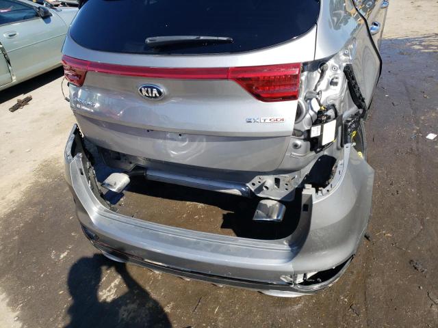 KNDPR3A62L7754571 - 2020 KIA SPORTAGE S SILVER photo 9