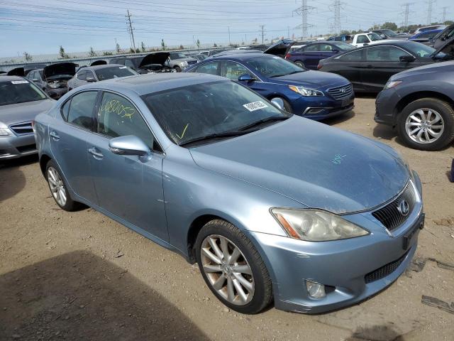 JTHCK262295033852 - 2009 LEXUS IS 250 BLUE photo 1