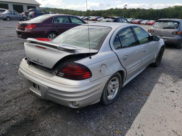1G2NF52F82C272949 - 2002 PONTIAC GRAND AM S SILVER photo 4