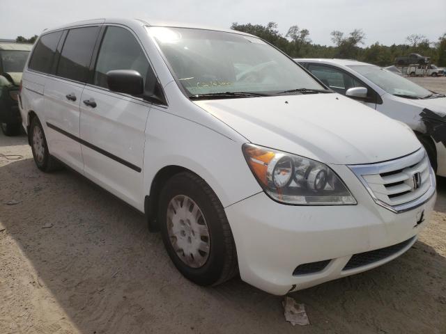 5FNRL38269B050597 - 2009 HONDA ODYSSEY LX WHITE photo 1