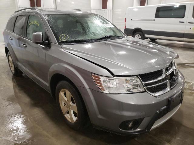 3C4PDCBG5CT151468 - 2012 DODGE JOURNEY SX GRAY photo 1