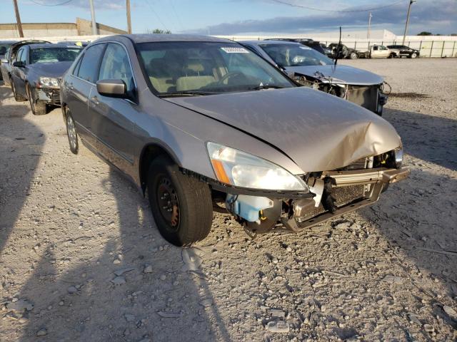 1HGCM56495A079065 - 2005 HONDA ACCORD LX GOLD photo 1