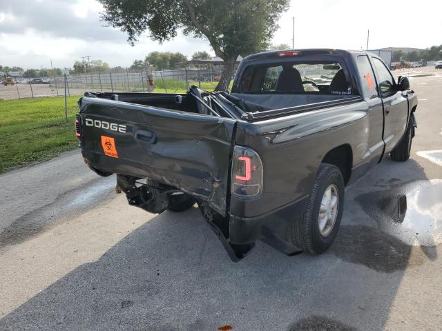 1B7GL22X7WS602466 - 1998 DODGE DAKOTA BLACK photo 4