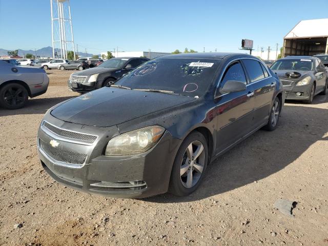 1G1ZC5EUXCF275456 - 2012 CHEVROLET MALIBU 1LT BLACK photo 2