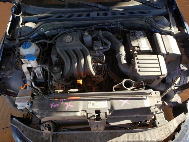 3VW2K7AJ6BM386214 - 2011 VOLKSWAGEN JETTA BASE 蓝色 照片 7