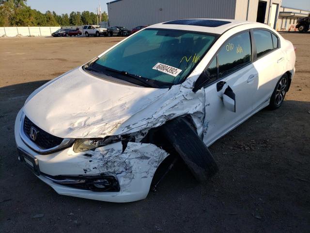 19XFB2F94DE011926 - 2013 HONDA CIVIC EXL Ağ foto 2