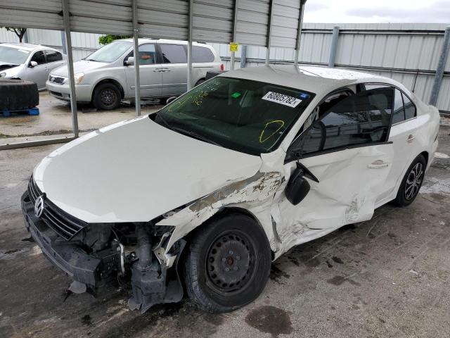 3VW2K7AJ7EM235029 - 2014 VOLKSWAGEN JETTA BASE 白色 照片 2