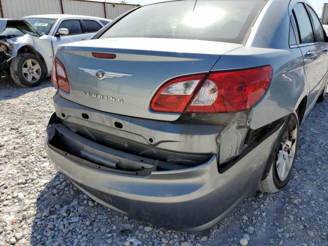 1C3LC46K07N551311 - 2007 CHRYSLER SEBRING BLUE photo 9