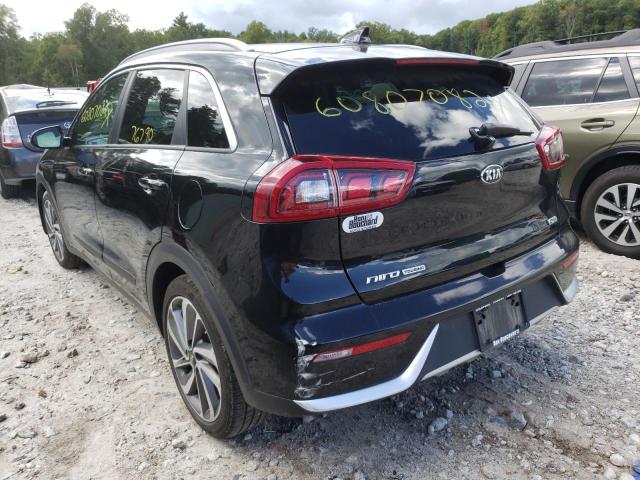 KNDCE3LC4K5216249 - 2019 KIA NIRO TOURI BLACK photo 3