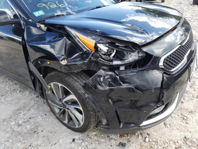 KNDCE3LC4K5216249 - 2019 KIA NIRO TOURI BLACK photo 9