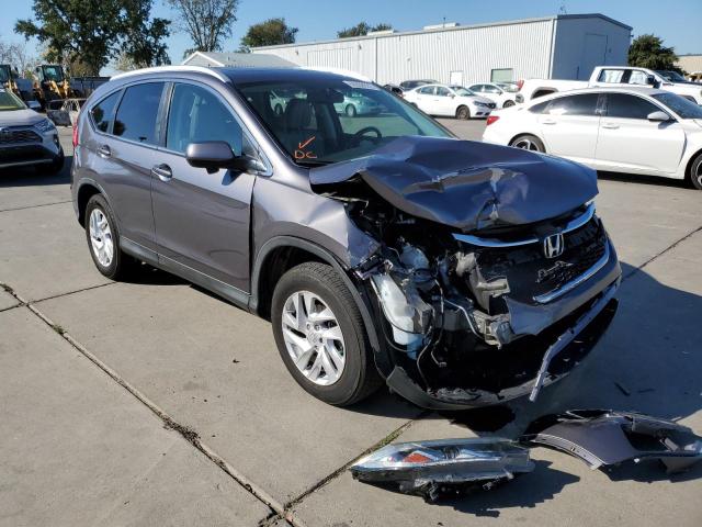 2HKRM4H72GH623704 - 2016 HONDA CR-V EXL GRAY photo 1