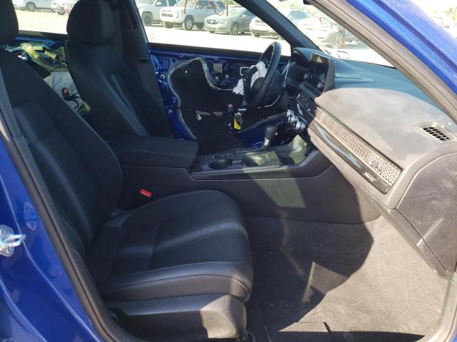 2HGFE2F52NH515418 - 2022 HONDA CIVIC SPOR BLUE photo 5