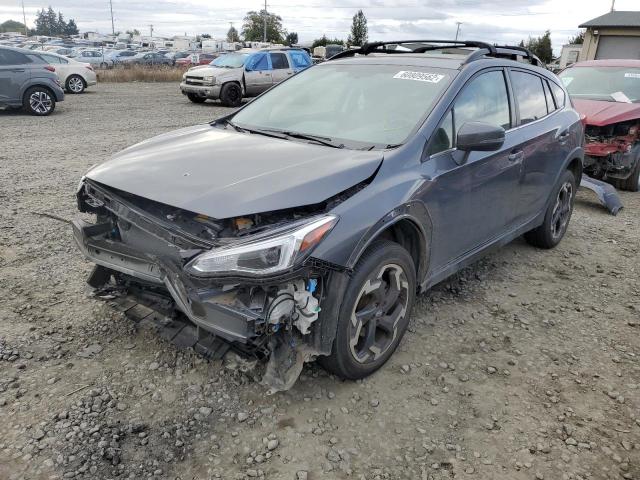 JF2GTHNC6MH309522 - 2021 SUBARU CROSSTREK GRAY photo 2