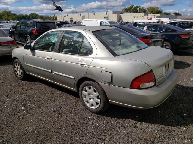 3N1CB51D11L475329 - 2001 NISSAN SENTRA XE/ BEIGE photo 3